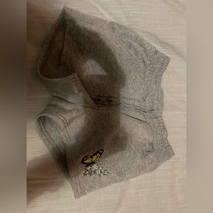 rue21 butterfly shorts, worn once, size small